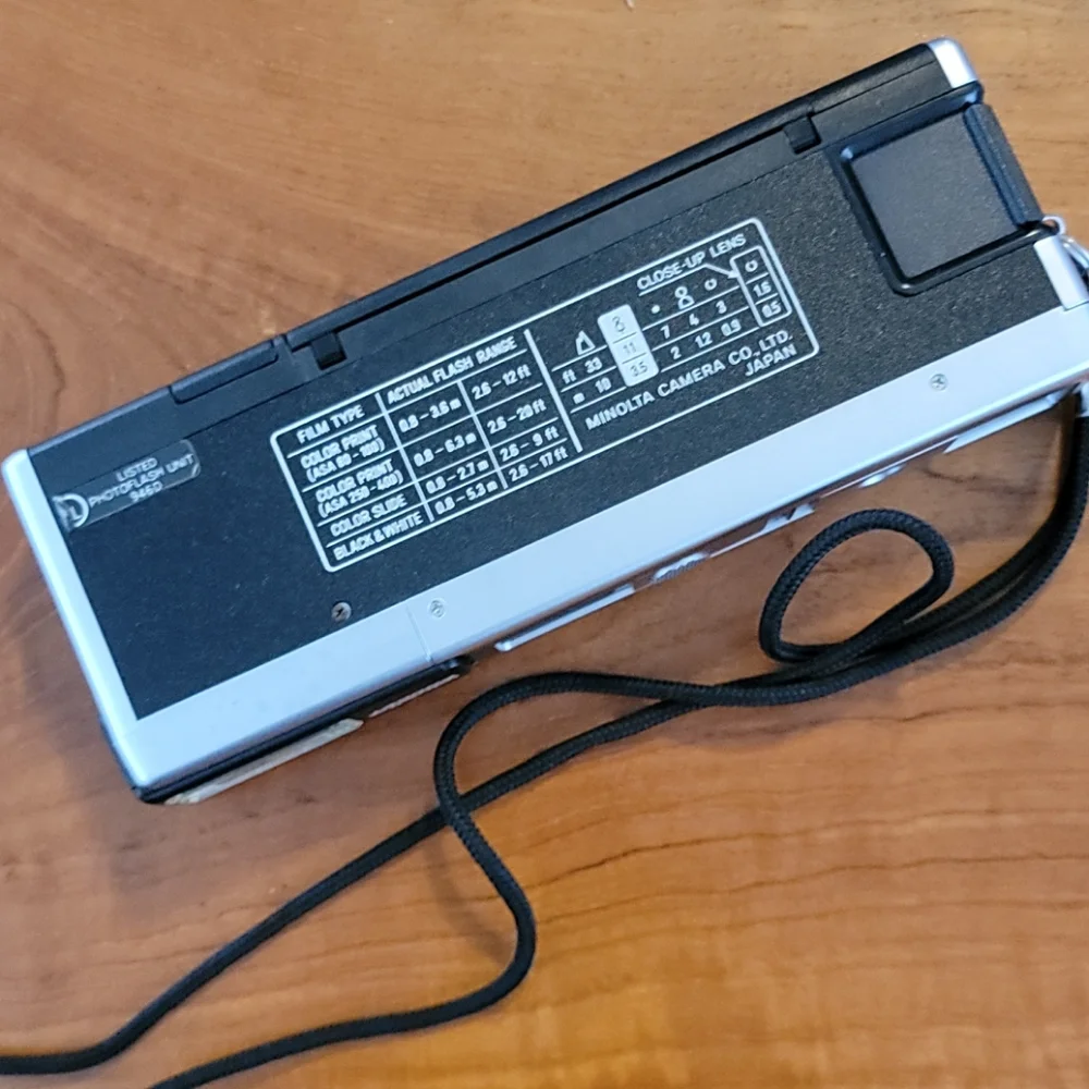 Minolta Autopak 450E 110 Vintage, Camera, Case & Manual